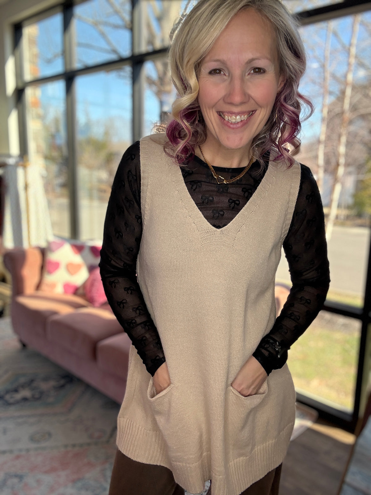 Khaki Haven Tunic