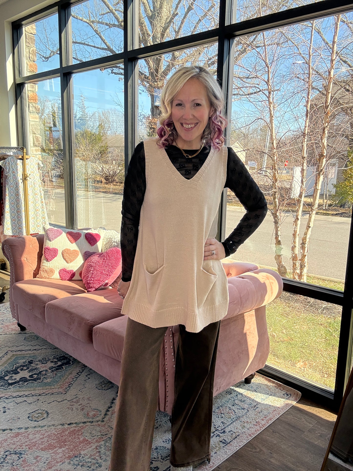 Khaki Haven Tunic