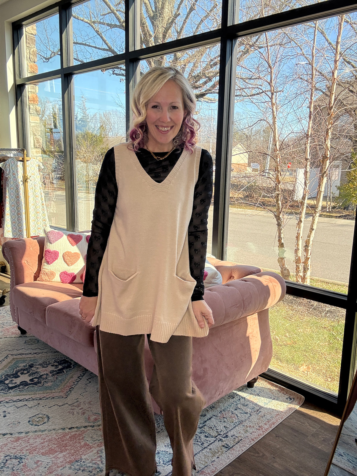 Khaki Haven Tunic