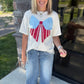 Stars, Stripes & Bow Tee