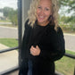 Kandis Knit Cardigan- Black