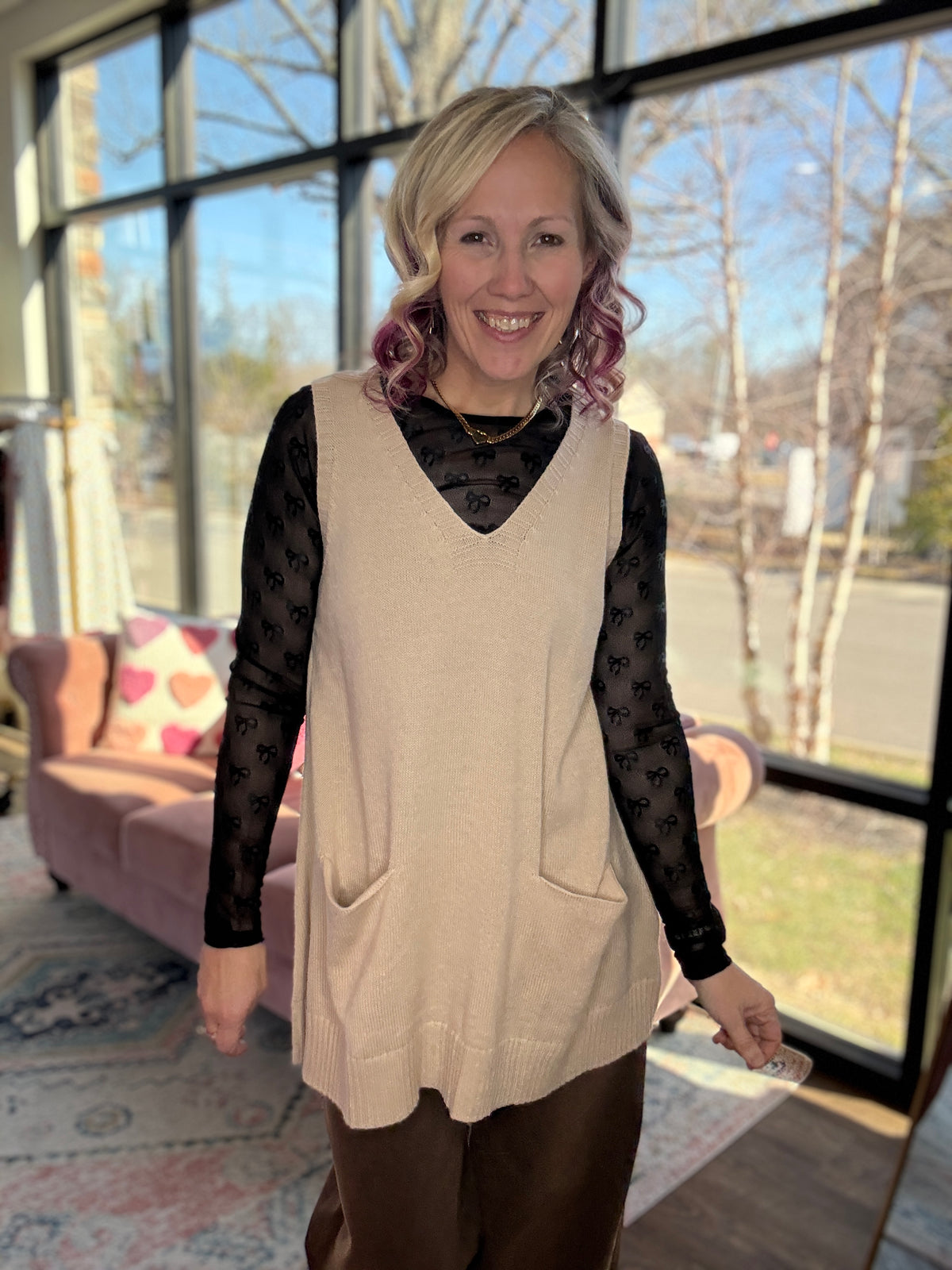 Khaki Haven Tunic