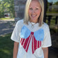 Stars, Stripes & Bow Tee