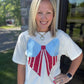 Stars, Stripes & Bow Tee