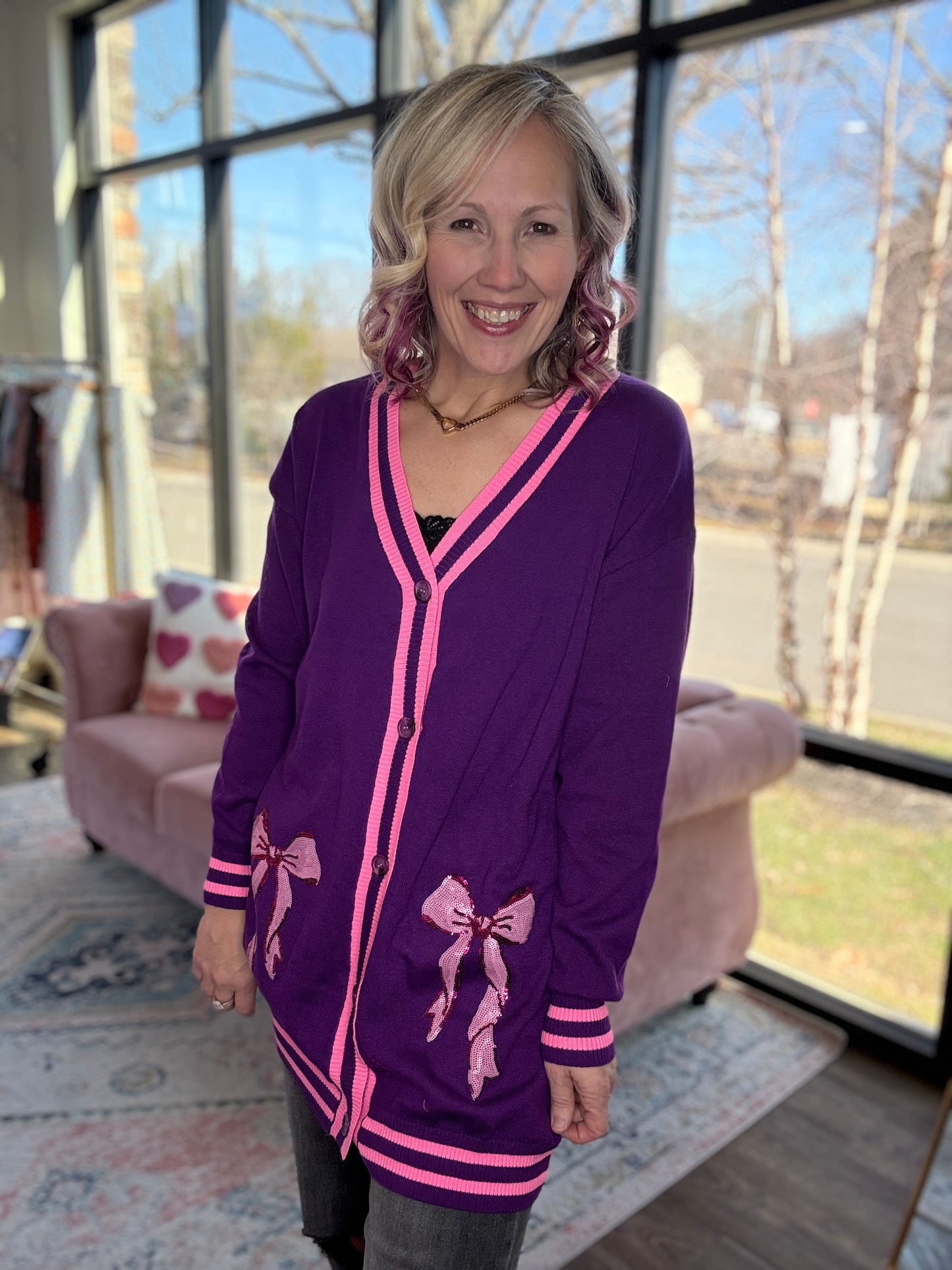 Ribbons And Bows Cardigan