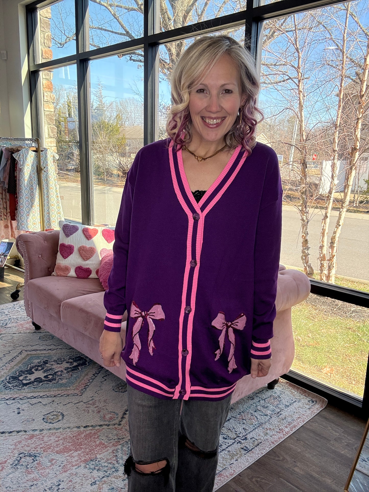 Ribbons And Bows Cardigan