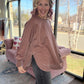Keepsake Pullover- Mocha