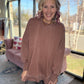 Keepsake Pullover- Mocha