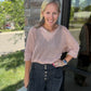 Golden Hour Top-Peachy Pink