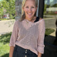 Golden Hour Top-Peachy Pink