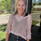 Golden Hour Top-Peachy Pink
