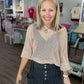 Golden Hour Top-Peachy Pink