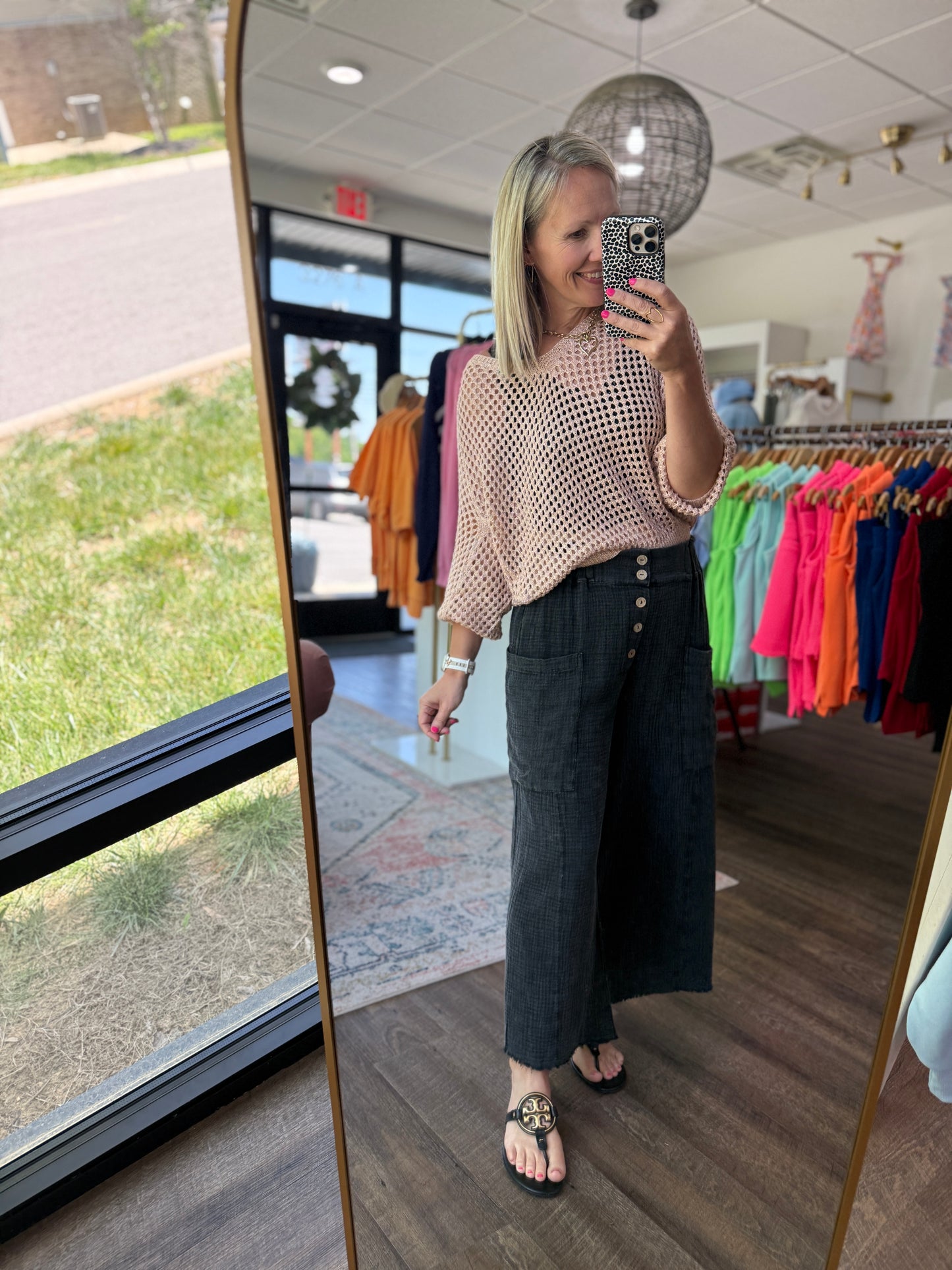 Golden Hour Top-Peachy Pink