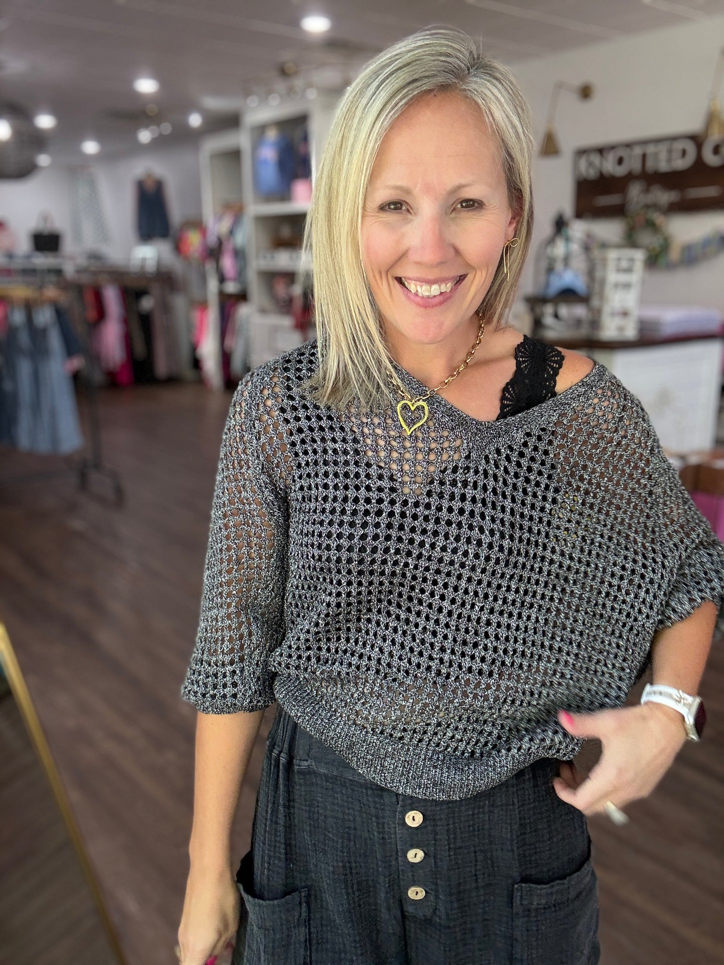 Golden Hour Top- Black