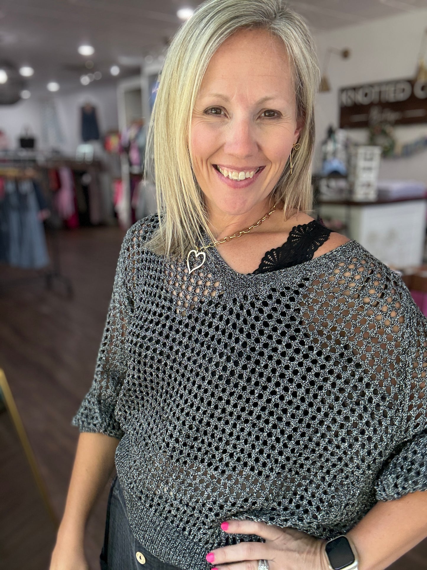 Golden Hour Top- Black