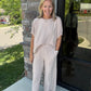 Tied Up Linen Top