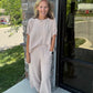 Tied Up Linen Top