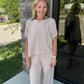 Tied Up Linen Top