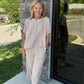 Tied Up Linen Top