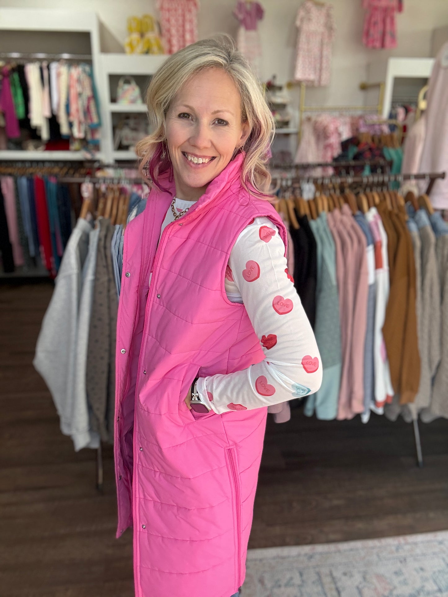 Sweethearts Mesh Layering Top