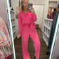 Lived in Lounge Set- Pink