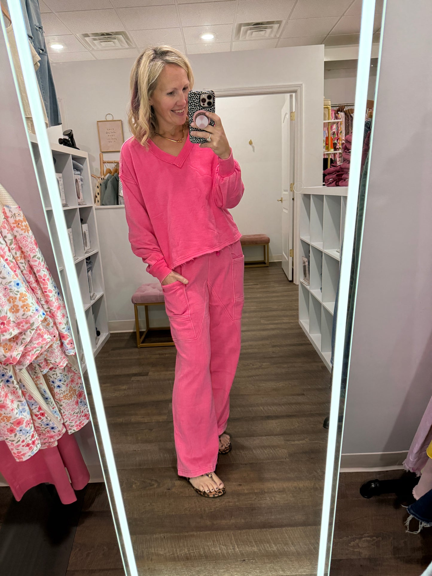 Lived in Lounge Set- Pink