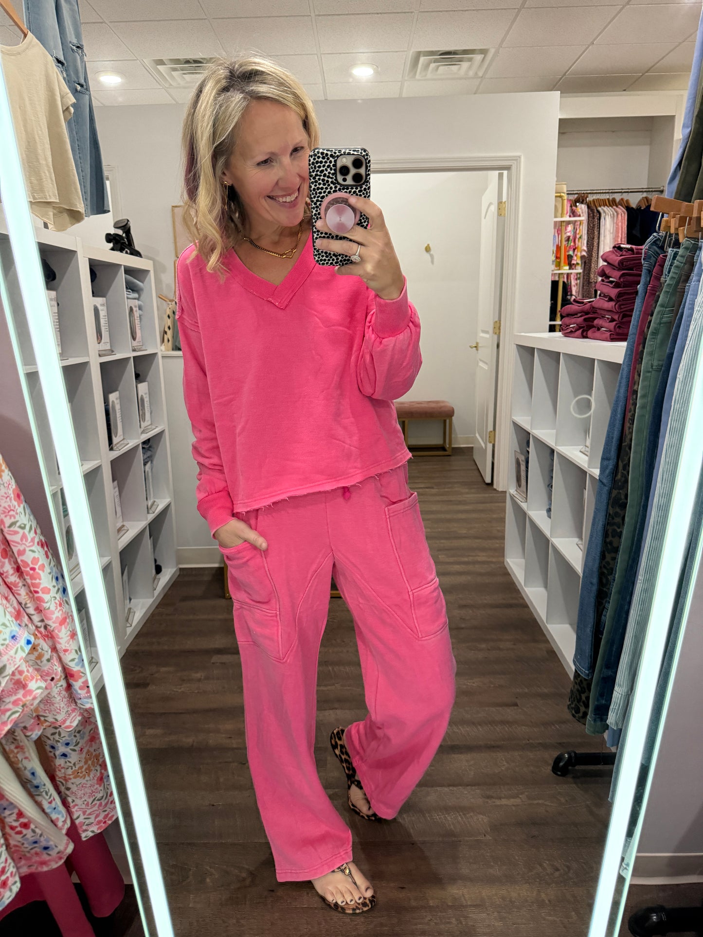 Lived in Lounge Set- Pink