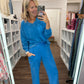 Lived in Lounge Set- Blue