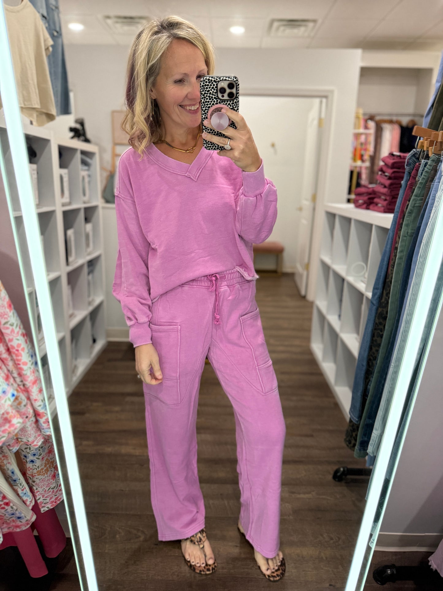 Lived in Lounge Set- Purple