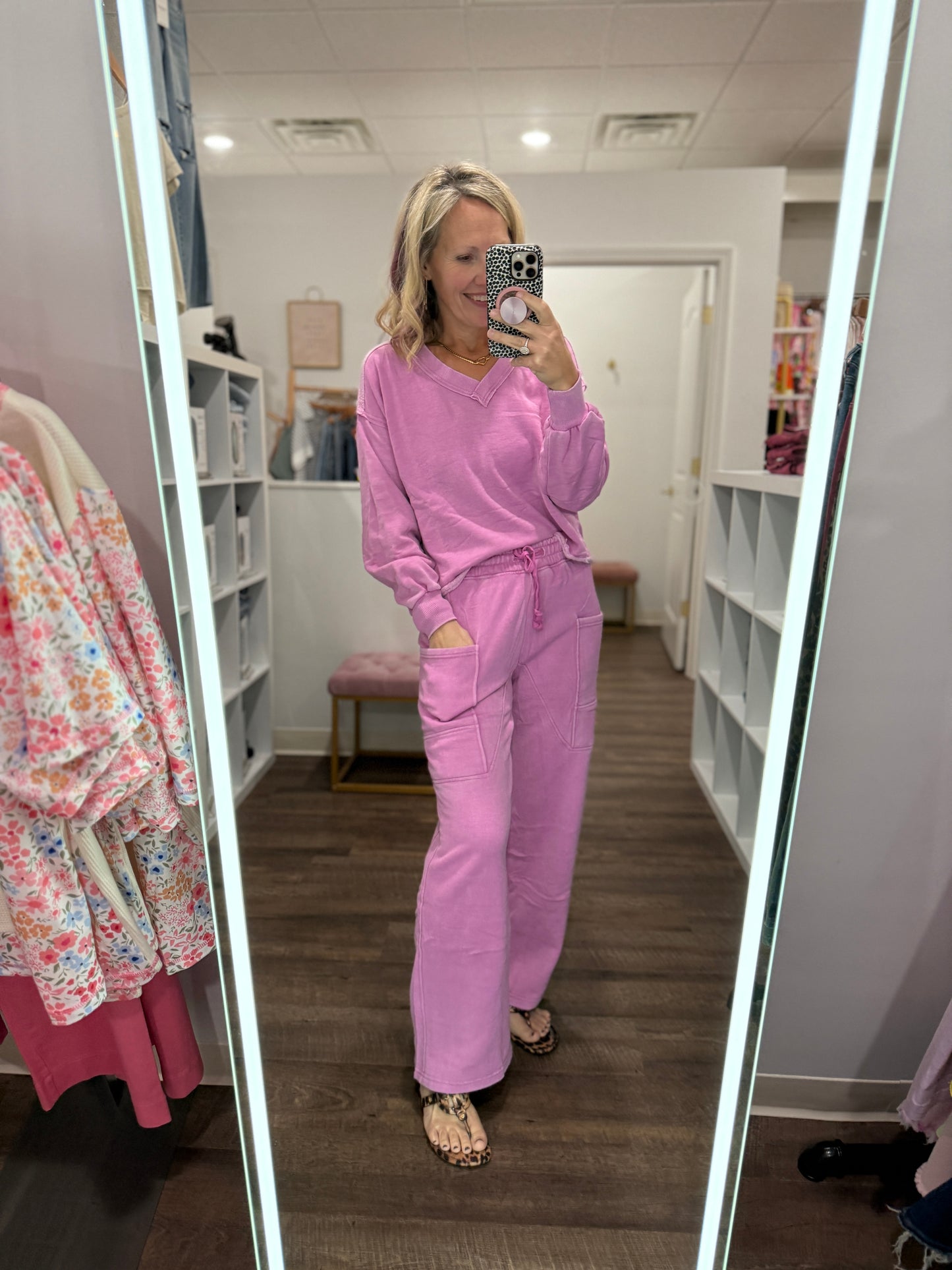 Lived in Lounge Set- Purple