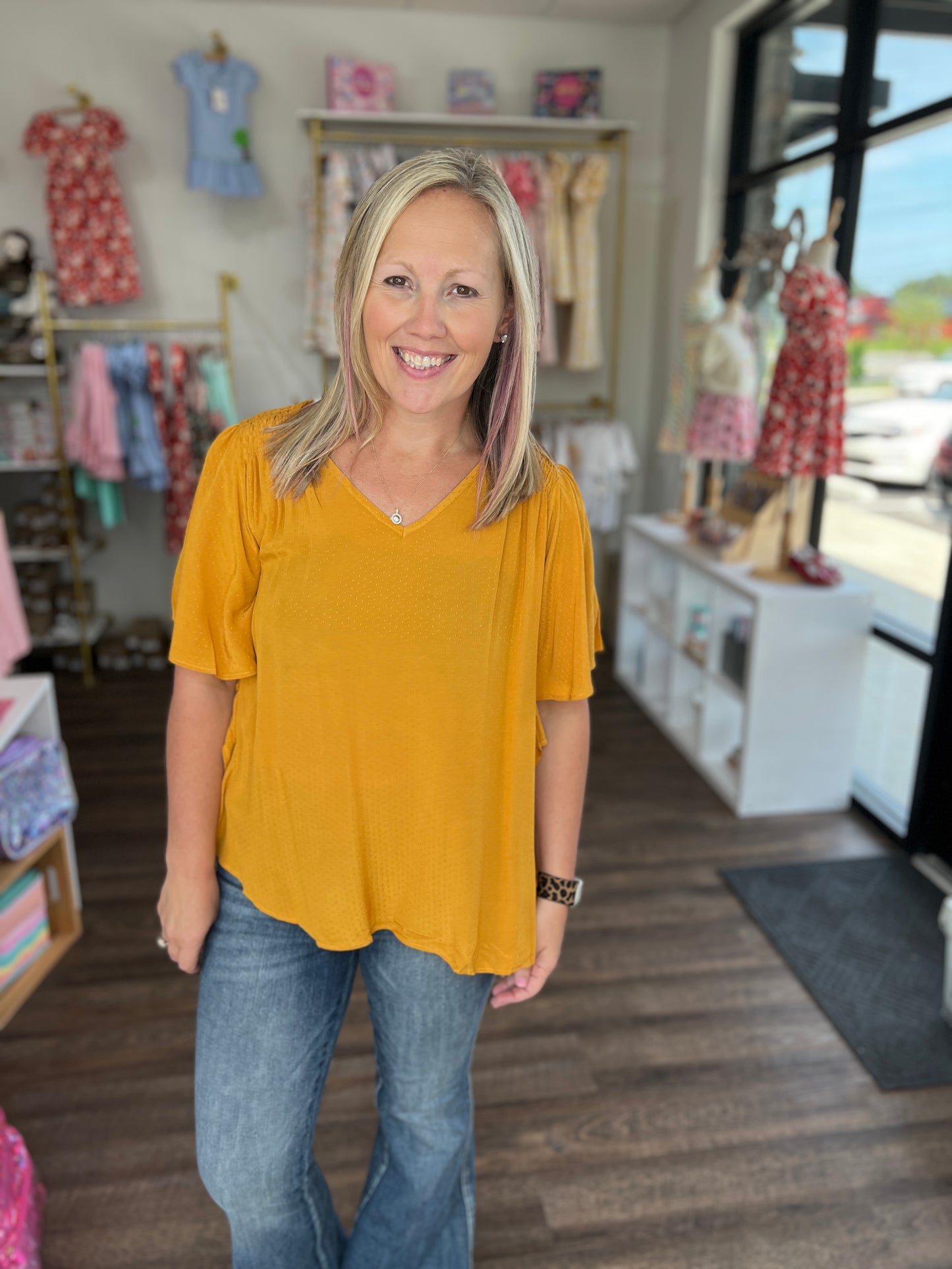 Ryder Mustard Top