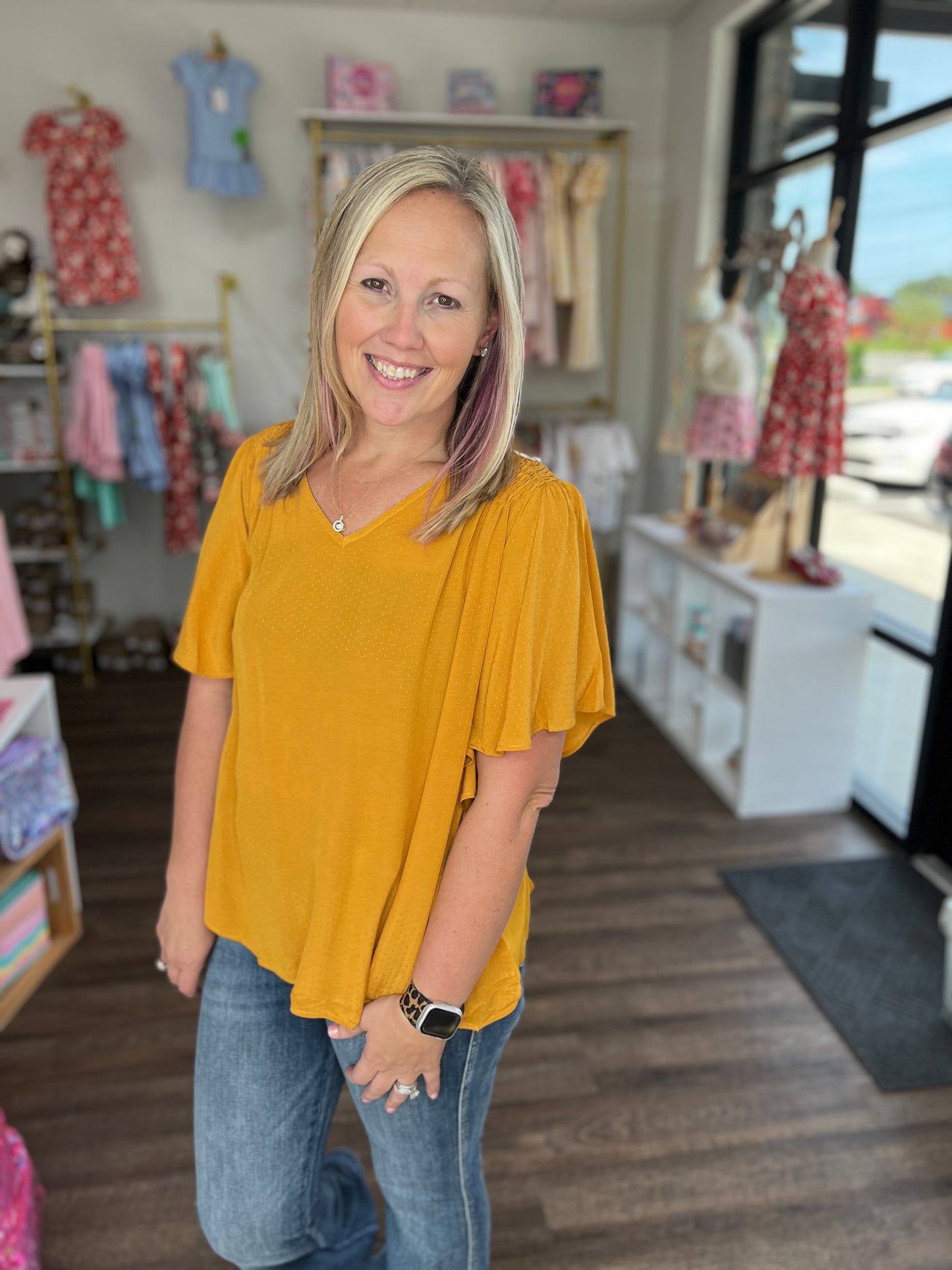 Ryder Mustard Top