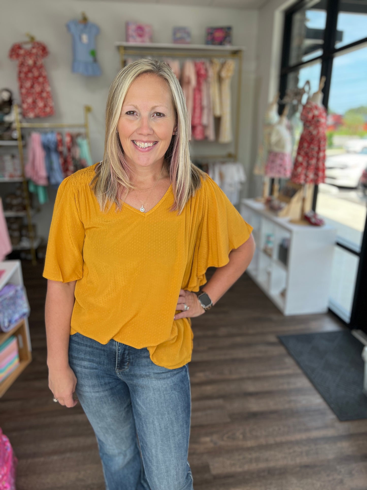 Ryder Mustard Top