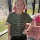 Willow Stripe Button Tee