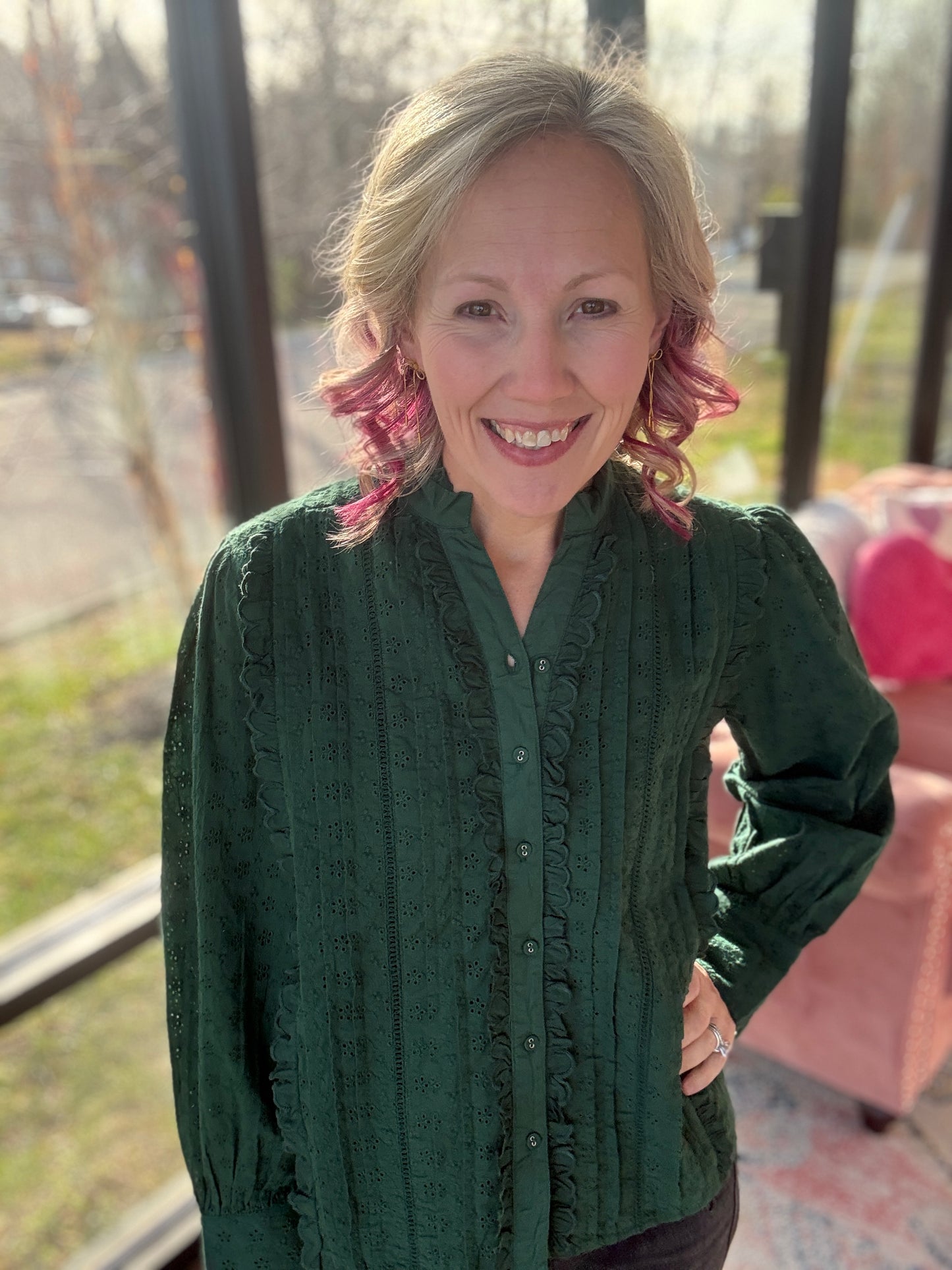Emerald Whisper Top