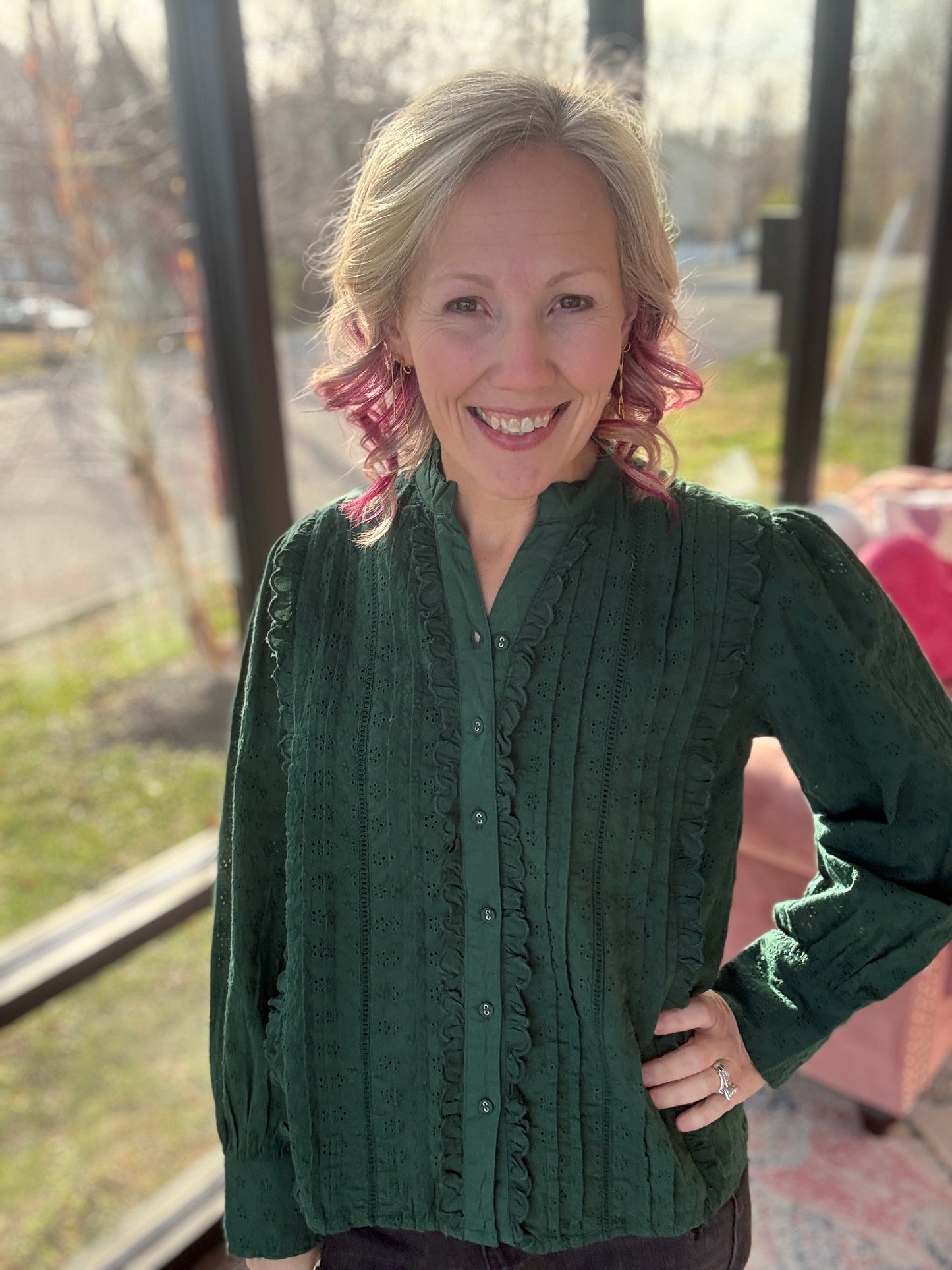 Emerald Whisper Top