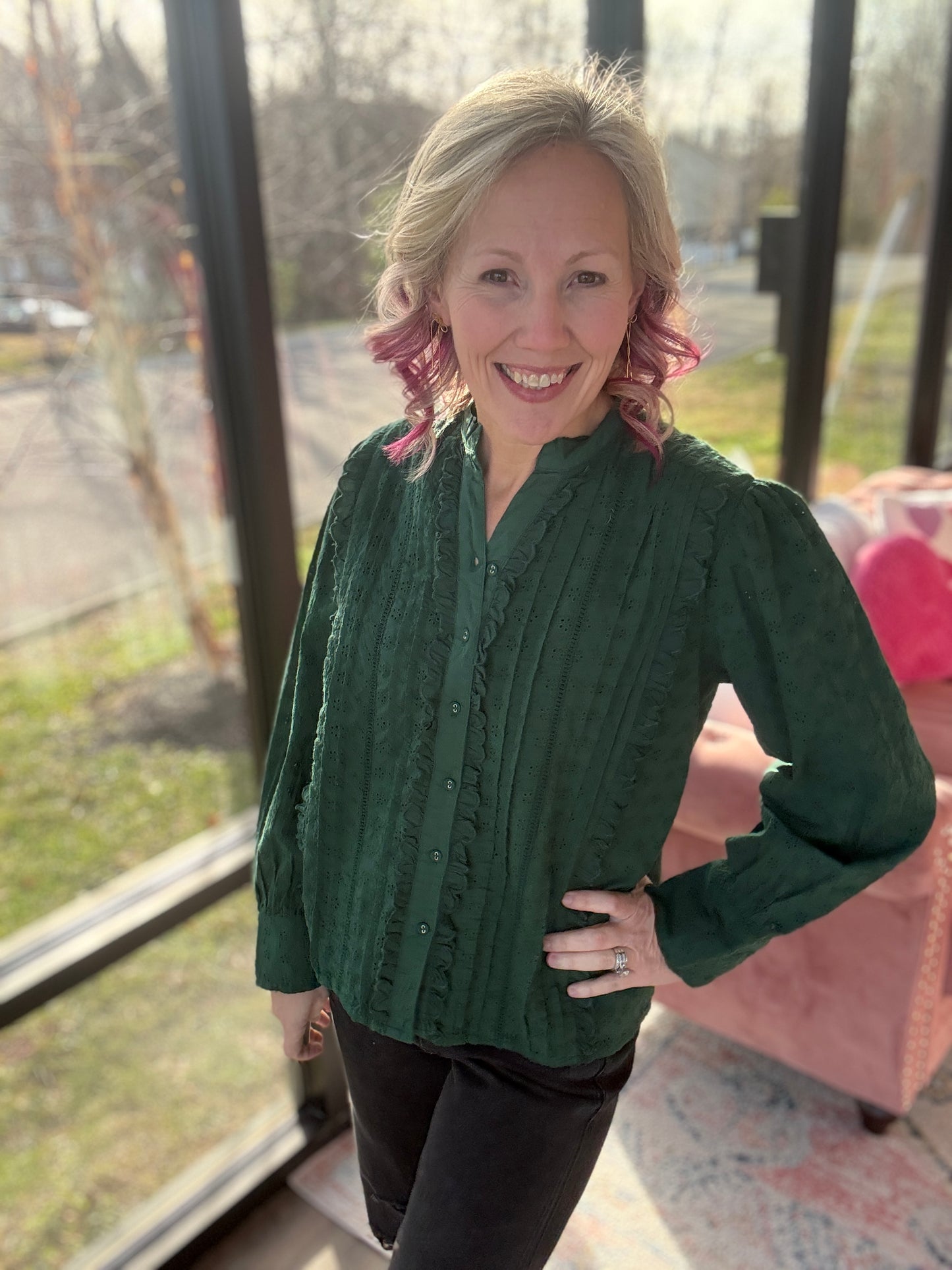Emerald Whisper Top