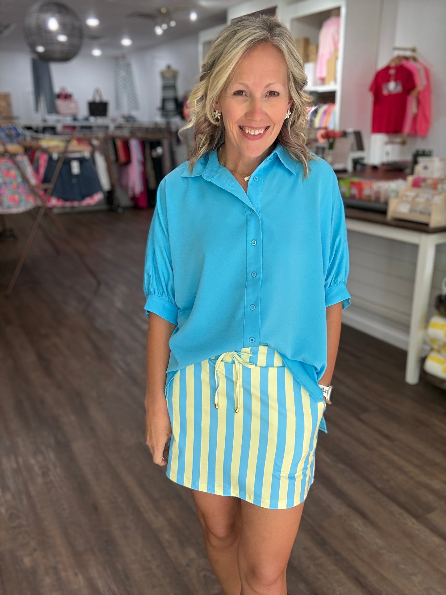 Sorrento Stripes Skort