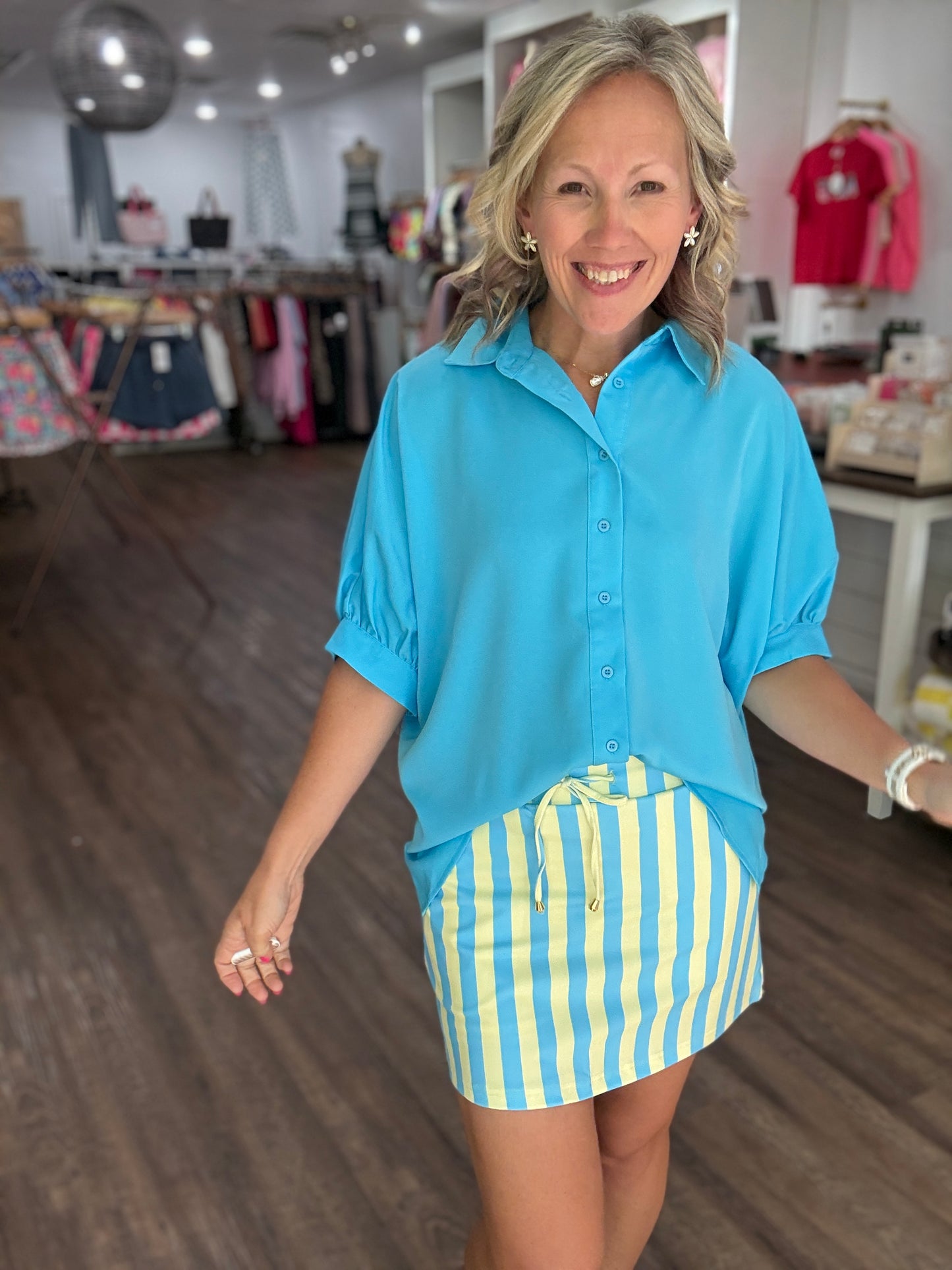 Sorrento Stripes Skort