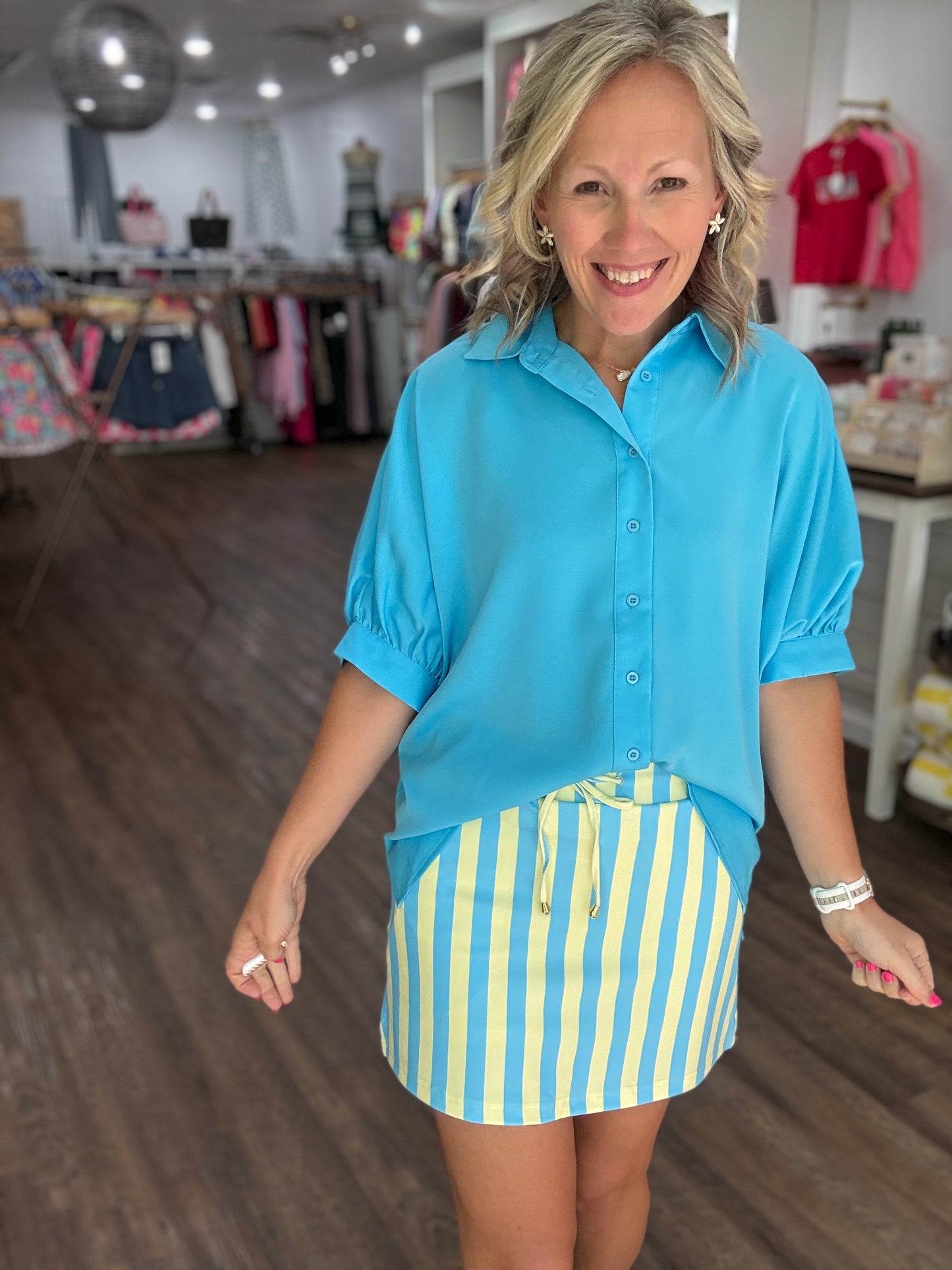 Sorrento Stripes Skort
