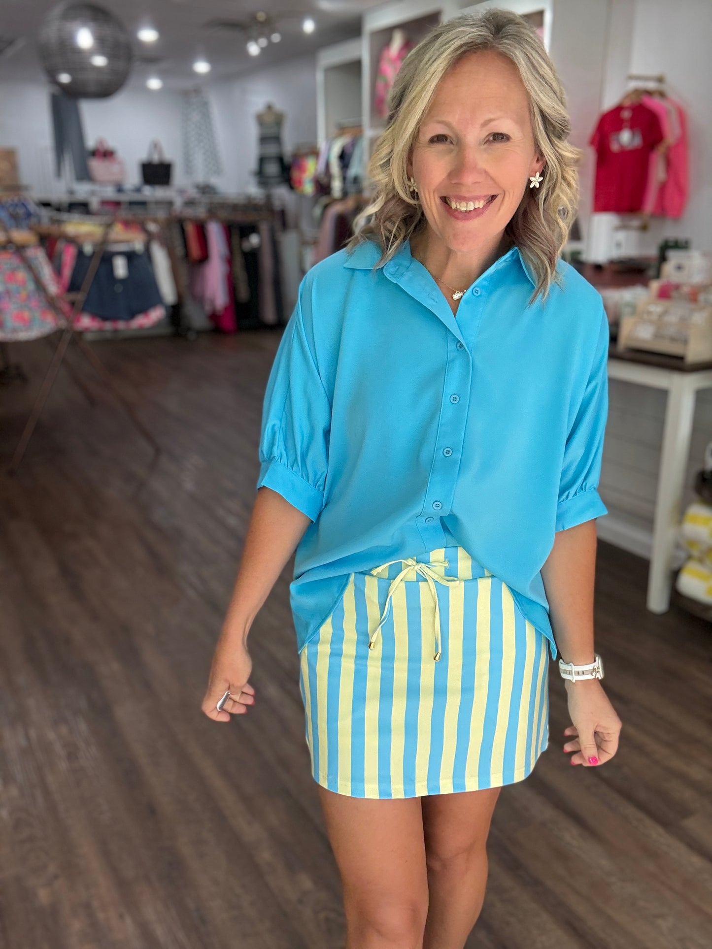 Sorrento Stripes Skort