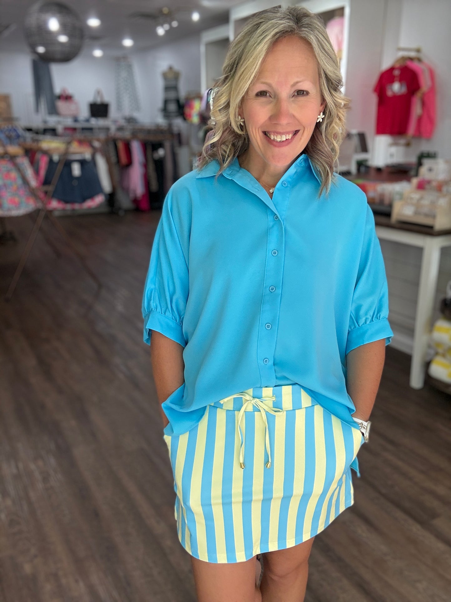 Sorrento Stripes Skort