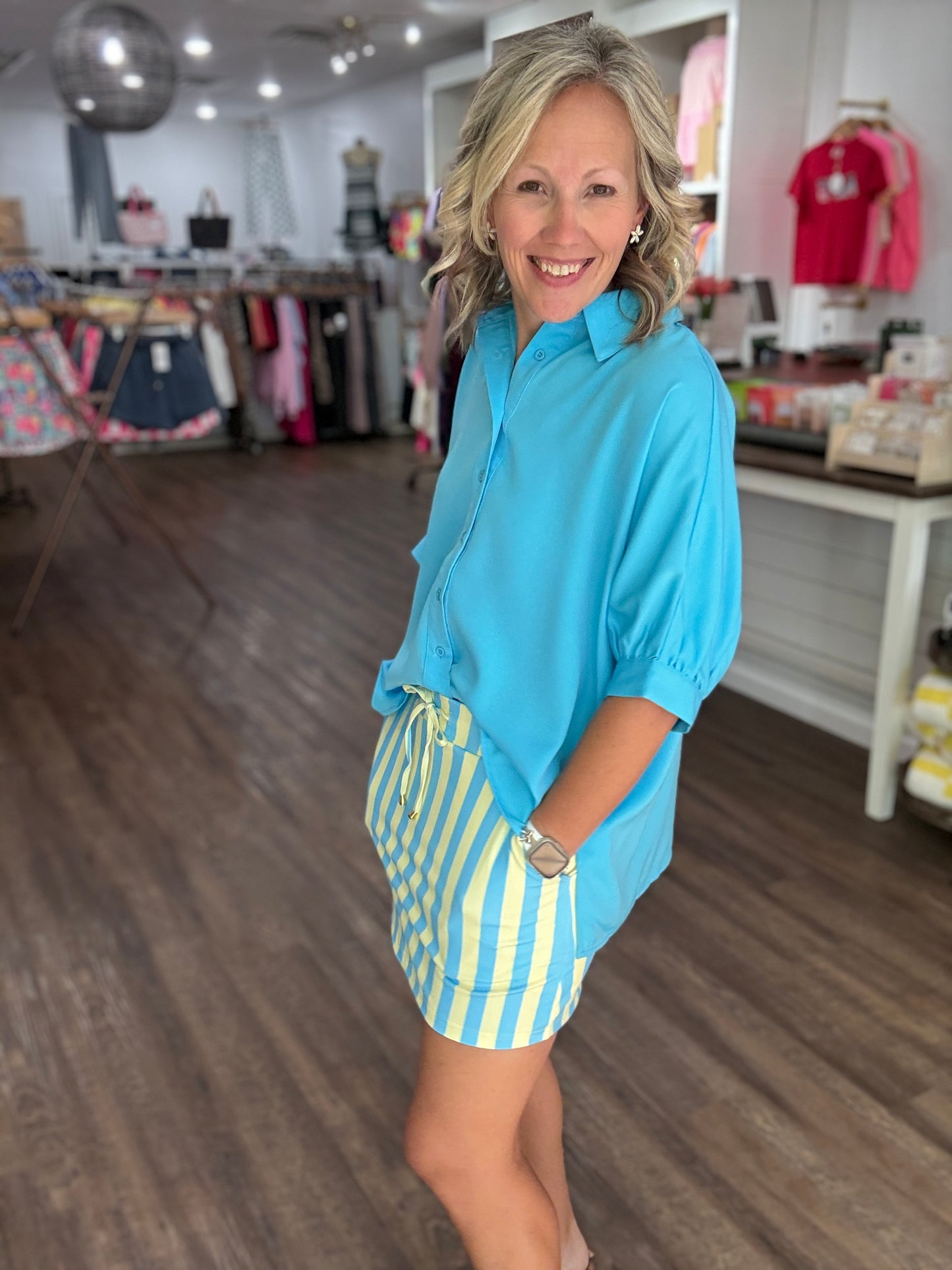 Sorrento Stripes Skort