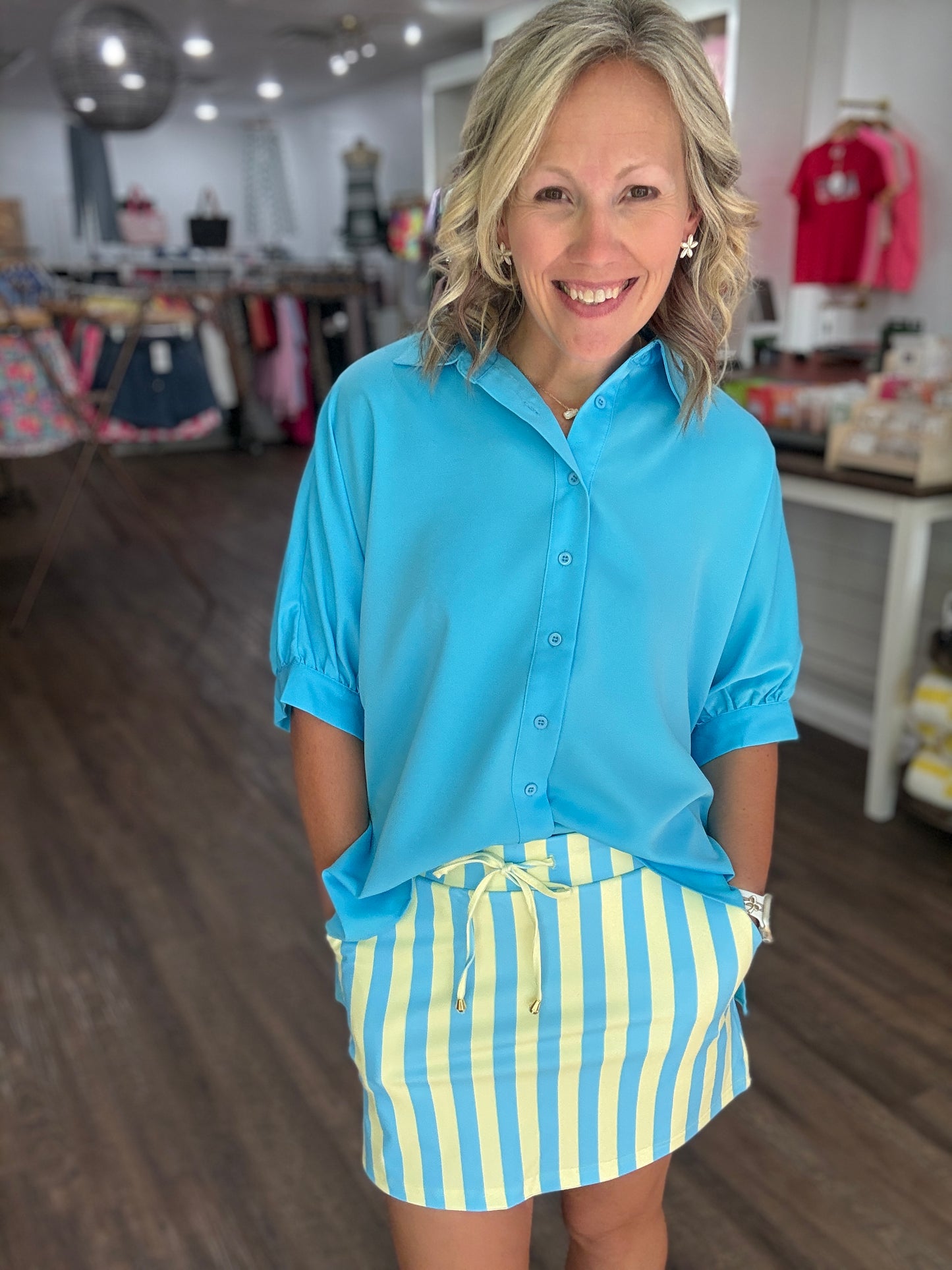 Sorrento Stripes Skort