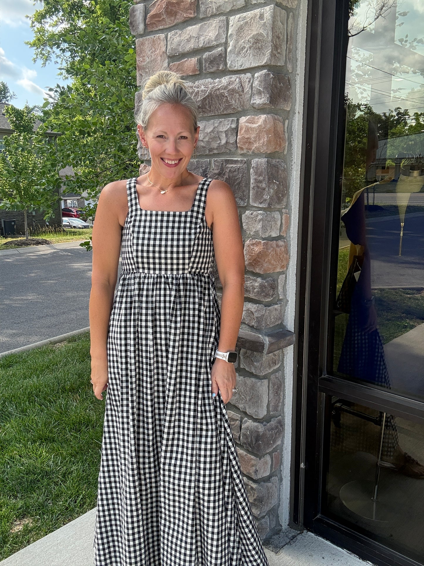 Sunday Check Gingham Dress
