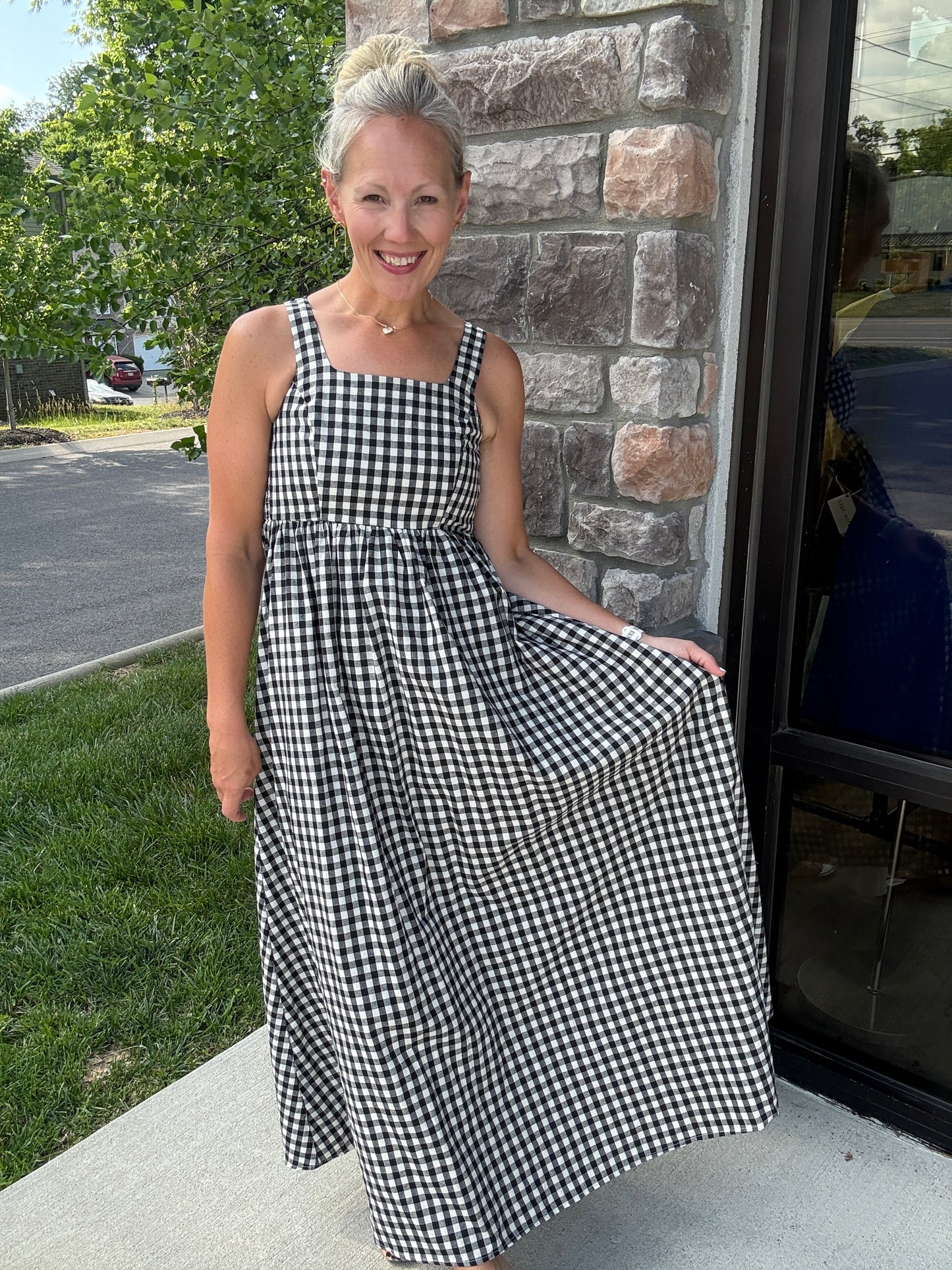 Sunday Check Gingham Dress
