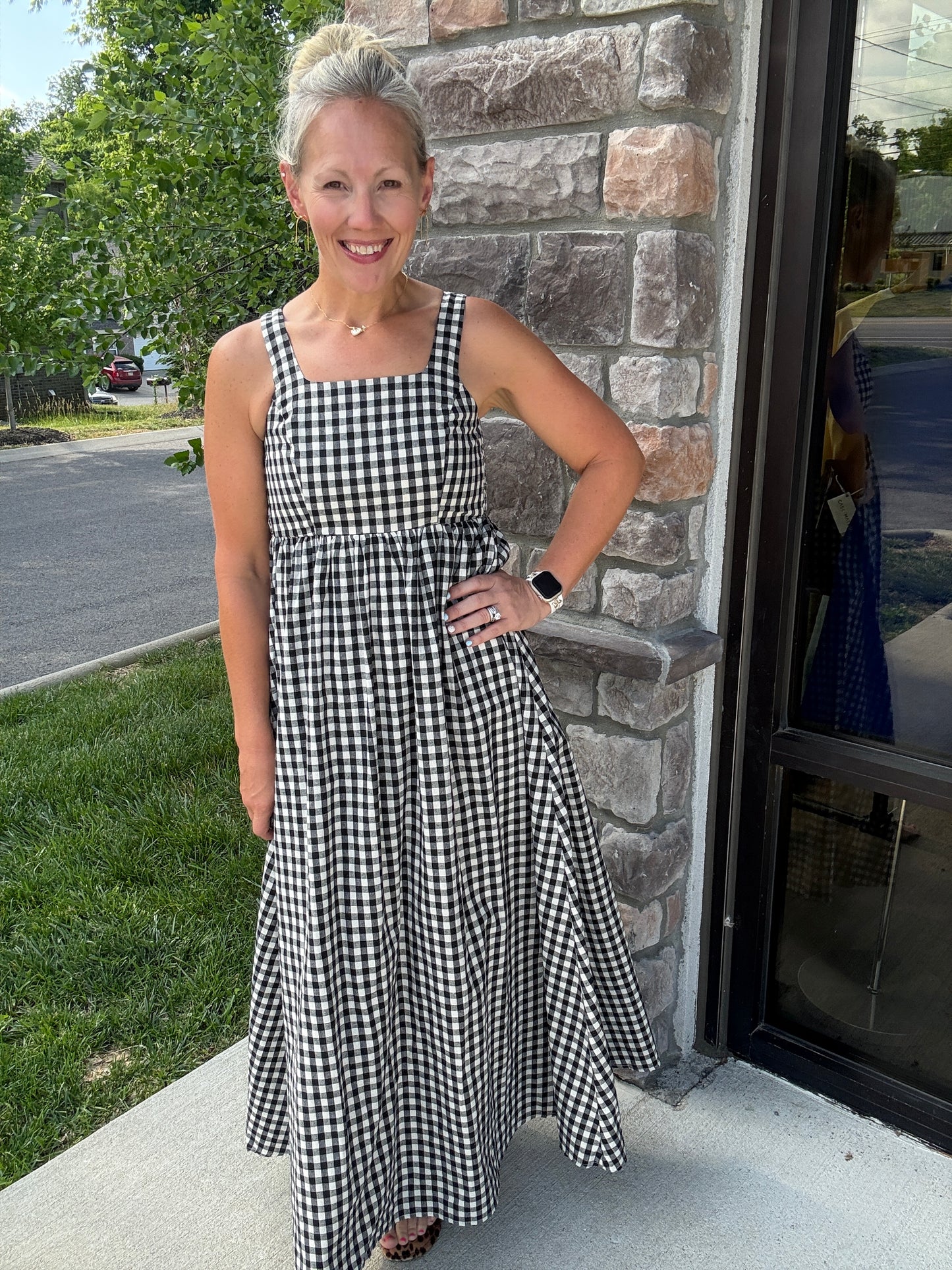 Sunday Check Gingham Dress