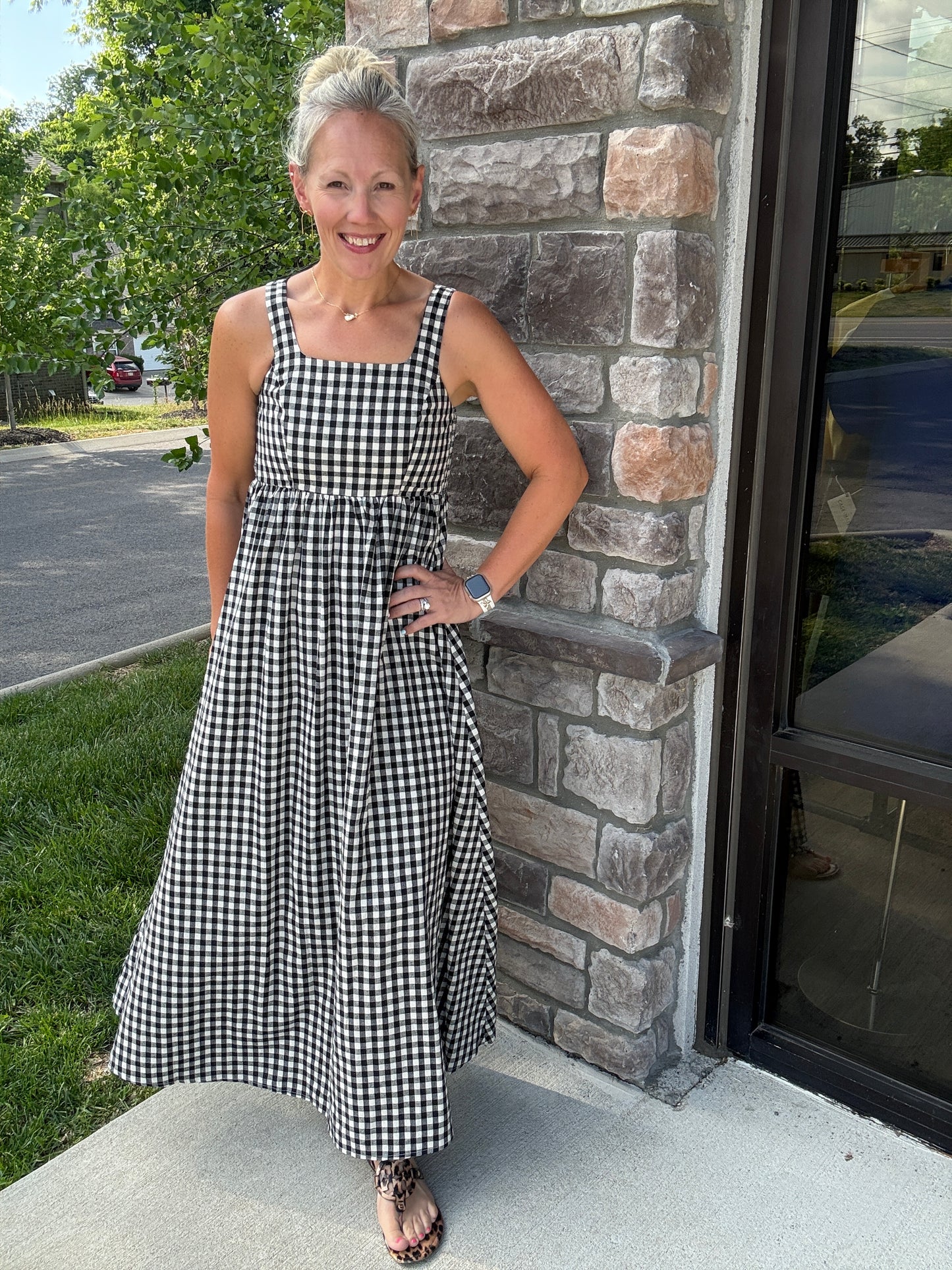 Sunday Check Gingham Dress