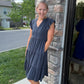 Navy Tide Dress