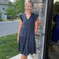 Navy Tide Dress